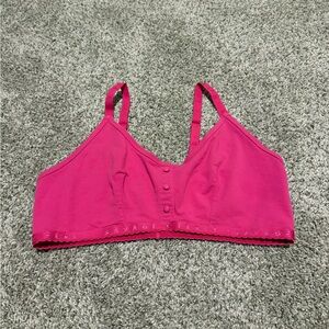Savage X Fenty Pink Triangle Bra with Adjustable Straps